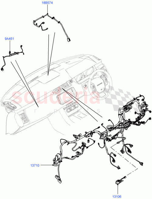 Part Diagram for Land Rover LR051461