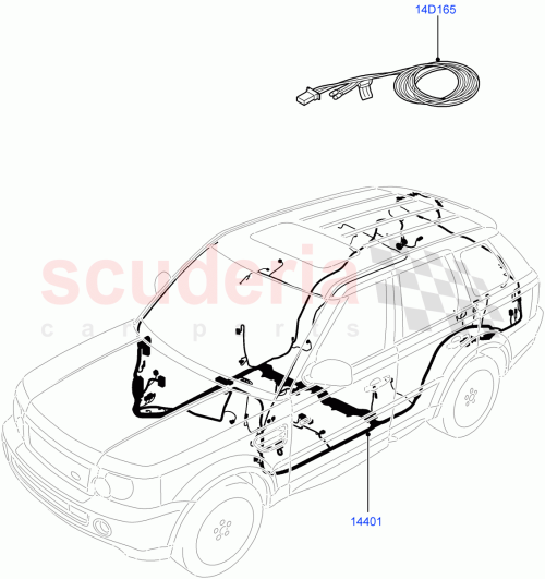 Part Diagram for Land Rover LR020817