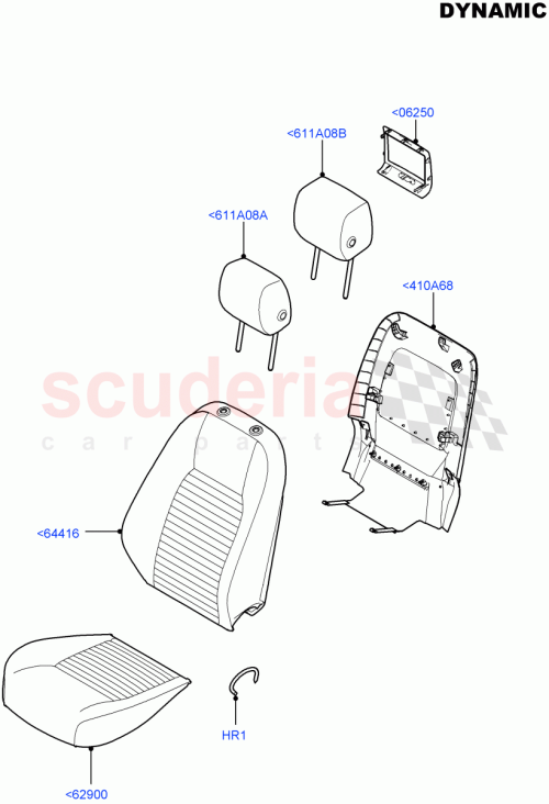 Part Diagram for Land Rover LR097320