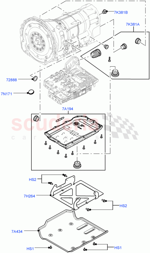 Part Diagram for Land Rover LR073535