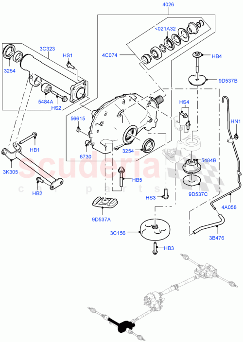 Part Diagram for Land Rover LR070137