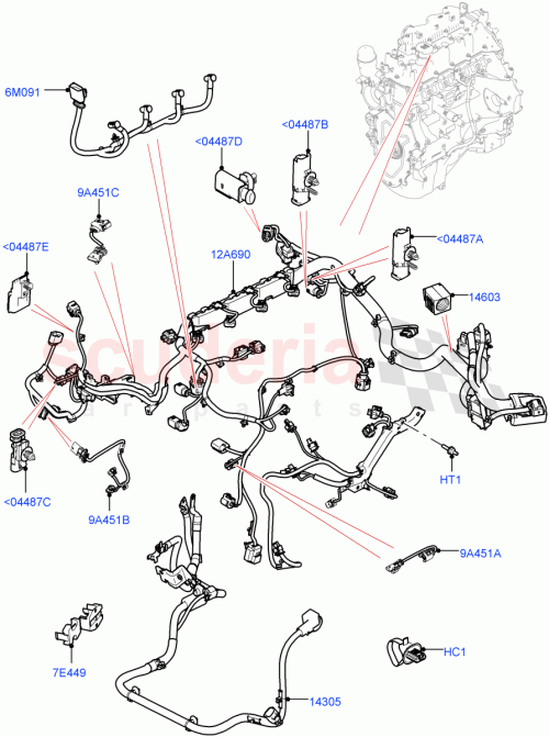 Part Diagram for Land Rover LR112880