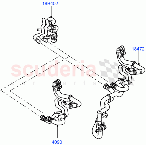 Part Diagram for Land Rover LR014537