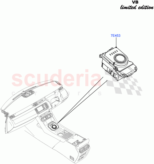 Part Diagram for Land Rover LR043629