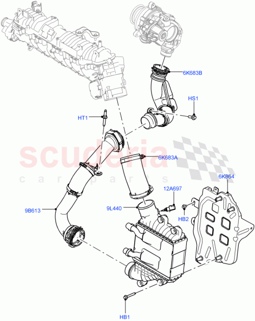 Part Diagram for Land Rover LR142477