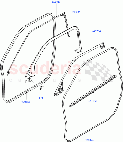 Part Diagram for Land Rover LR052648