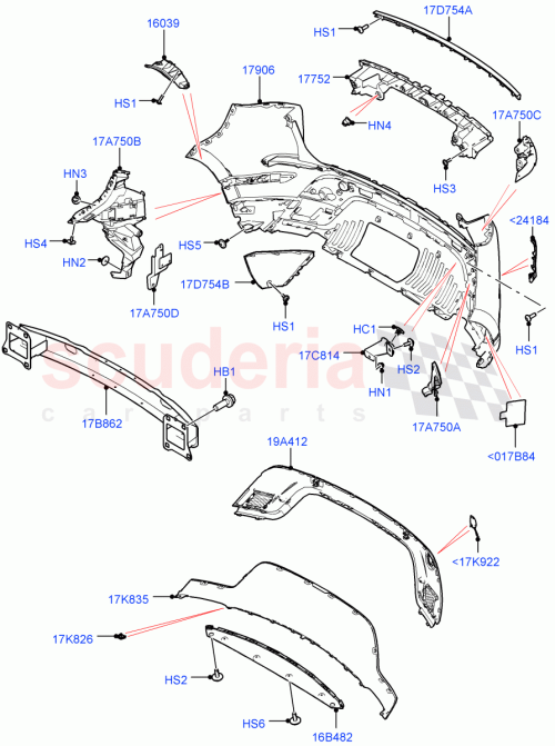 Part Diagram for Land Rover LR118210