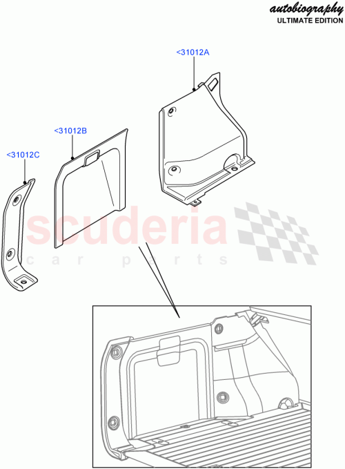 Part Diagram for Land Rover LR031154
