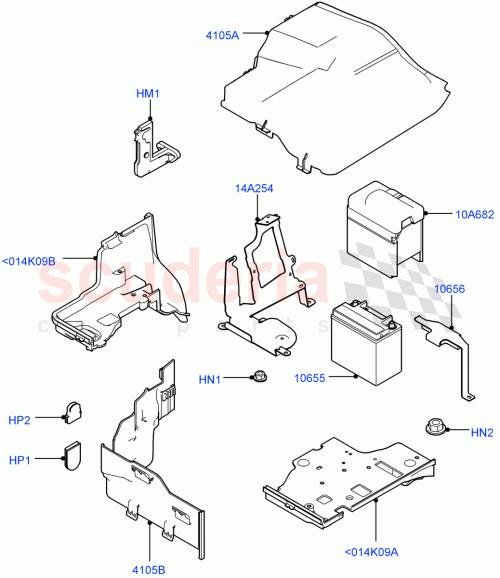 Part Diagram for Land Rover LR052778