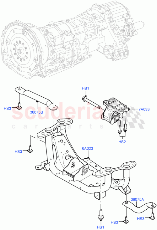Part Diagram for Land Rover LR146629