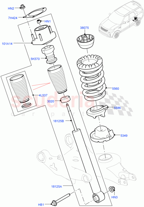 Part Diagram for Land Rover LR081572