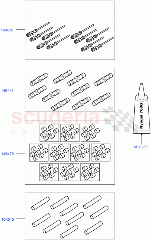 Part Diagram for Land Rover 418091