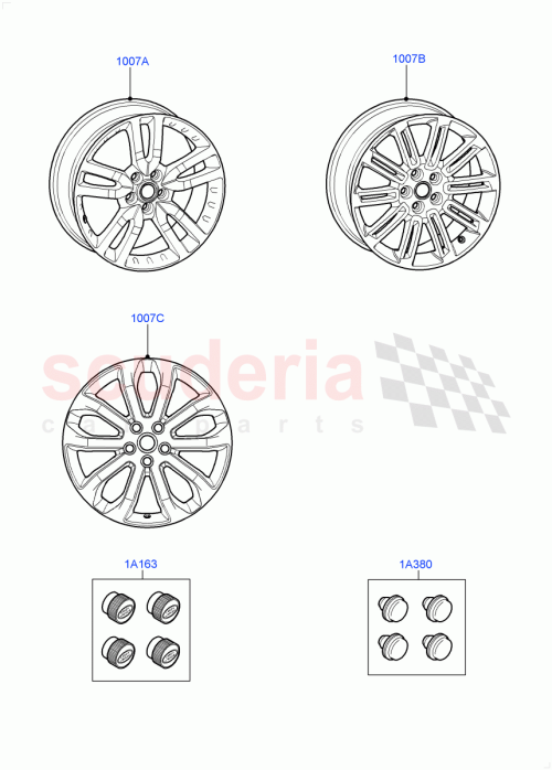 Part Diagram for Land Rover VPLAW0002