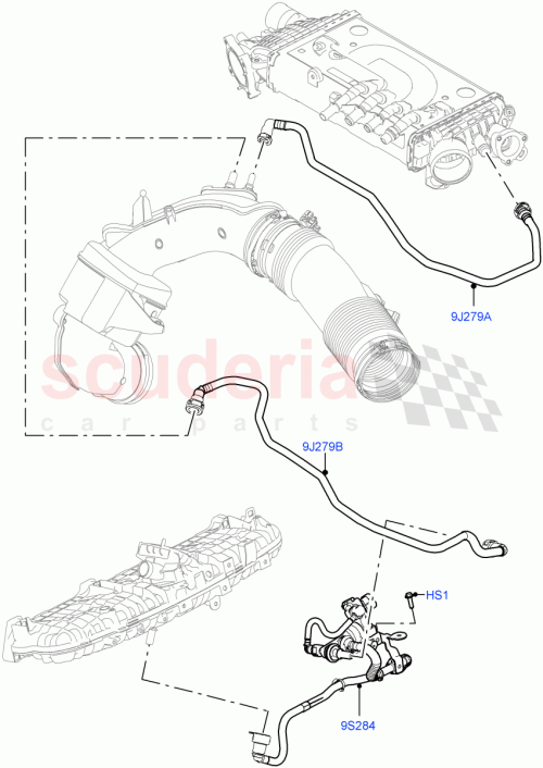 Part Diagram for Land Rover LR132974