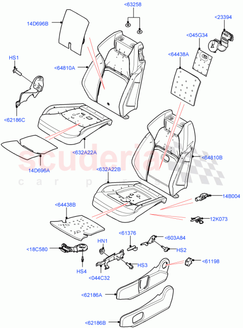 Part Diagram for Land Rover LR060368