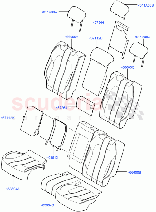 Part Diagram for Land Rover LR056456
