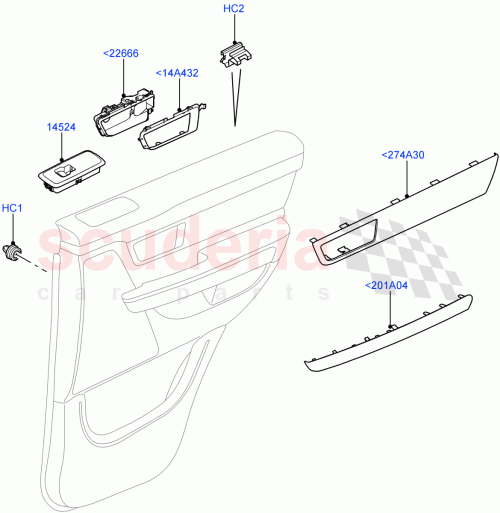 Part Diagram for Land Rover LR014651