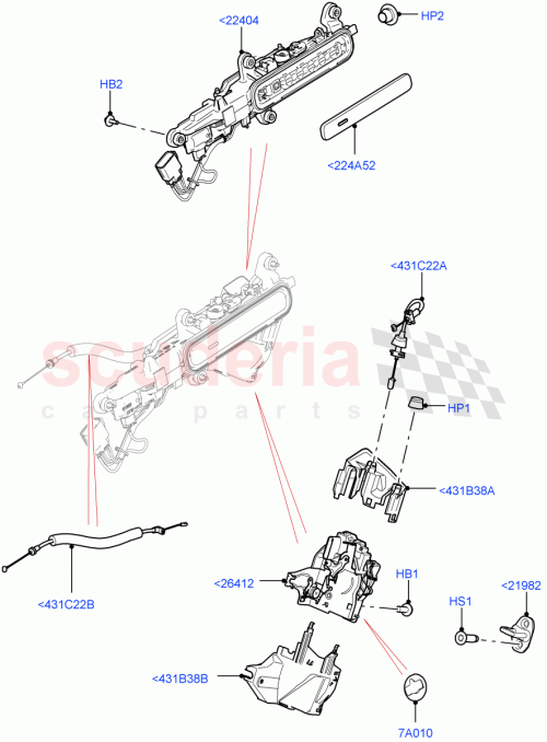 Part Diagram for Land Rover LR106955