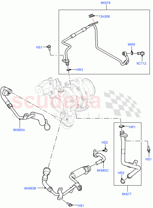 Part Diagram for Land Rover LR139802