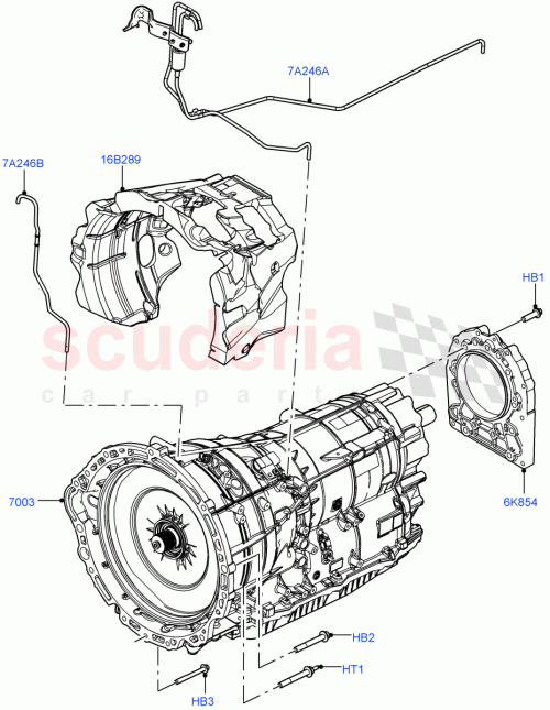 Part Diagram for Land Rover LR102061