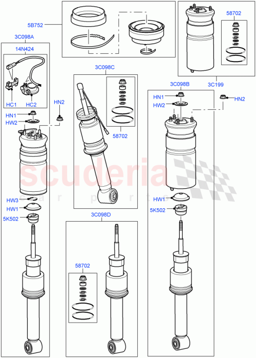 Part Diagram for Land Rover LR016415