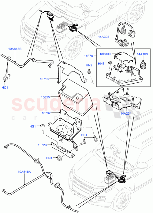 Part Diagram for Land Rover LR049320