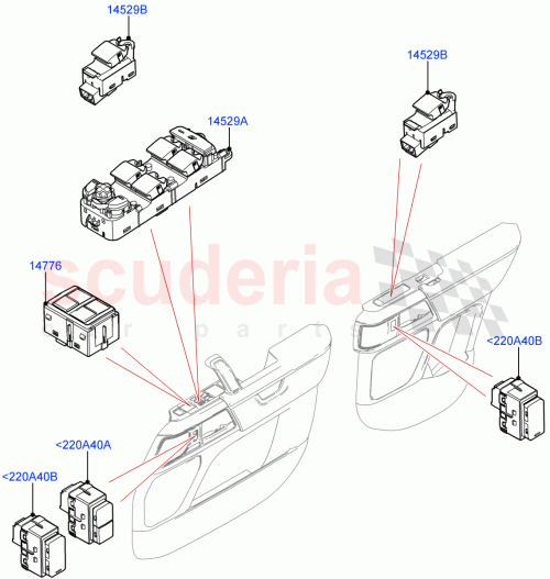 Part Diagram for Land Rover LR130533
