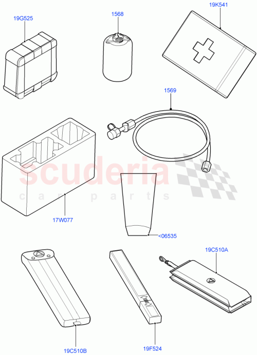 Part Diagram for Land Rover LR146724