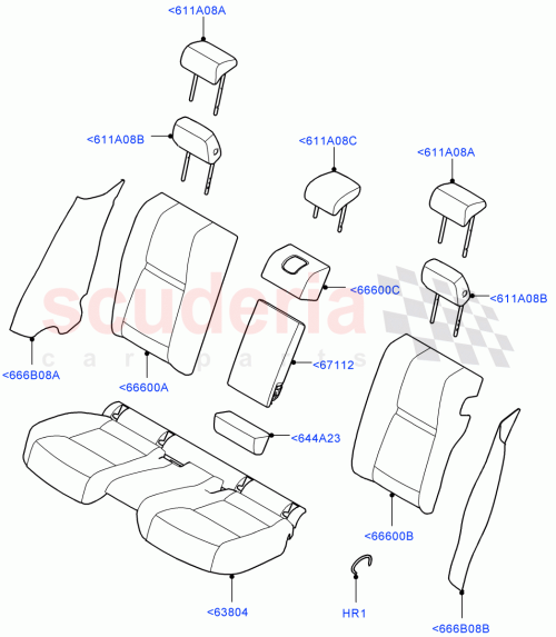 Part Diagram for Land Rover LR141546