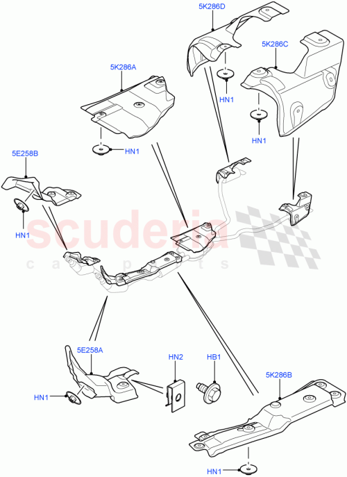 Part Diagram for Land Rover WEB000493