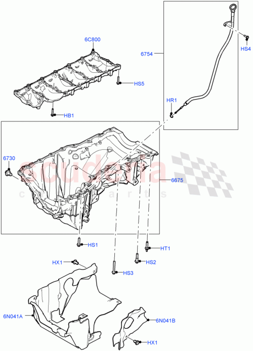 Part Diagram for Land Rover LR141272