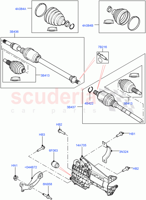 Part Diagram for Land Rover LR157941