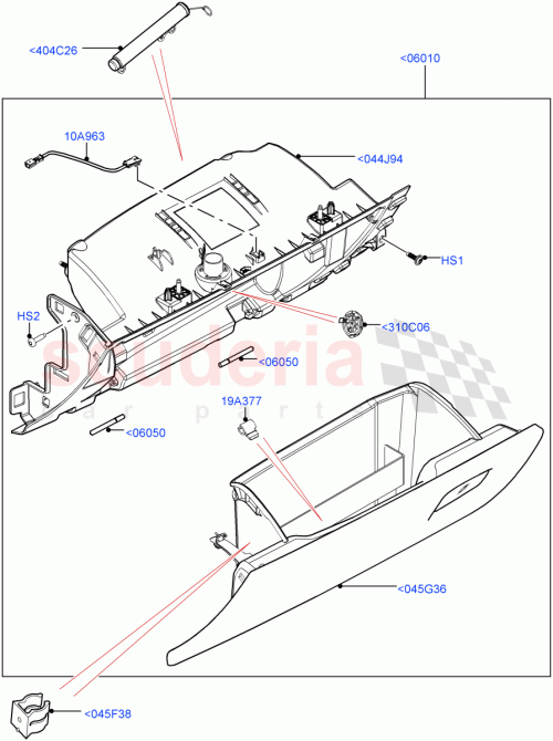 Part Diagram for Land Rover LR094733