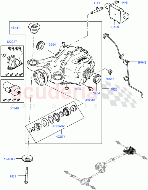Part Diagram for Land Rover LR094620
