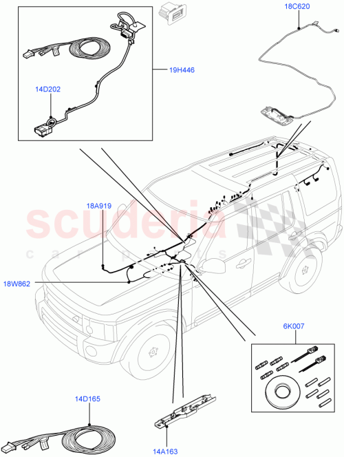 Part Diagram for Land Rover LR041731