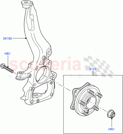 Part Diagram for Land Rover RUB500330