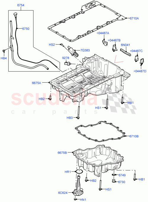 Part Diagram for Land Rover LR159290