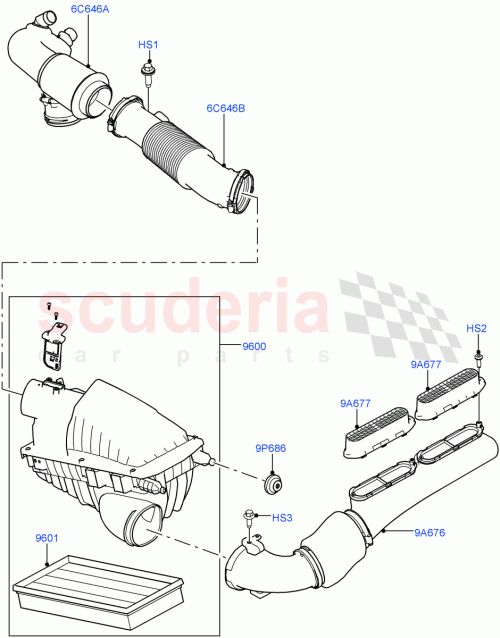 Part Diagram for Land Rover LR095788