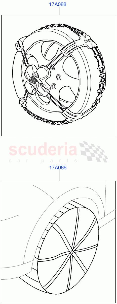 Part Diagram for Land Rover VPLKW0154