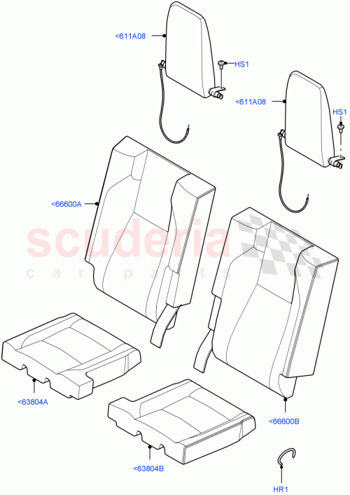 Part Diagram for Land Rover LR126526