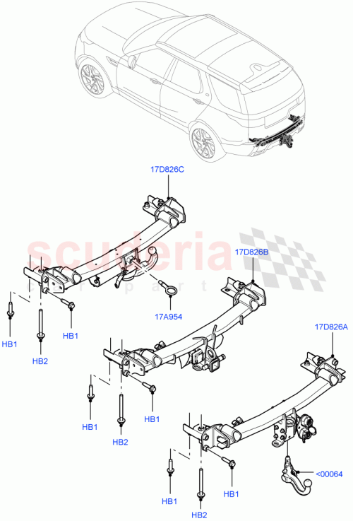Part Diagram for Land Rover LR126251