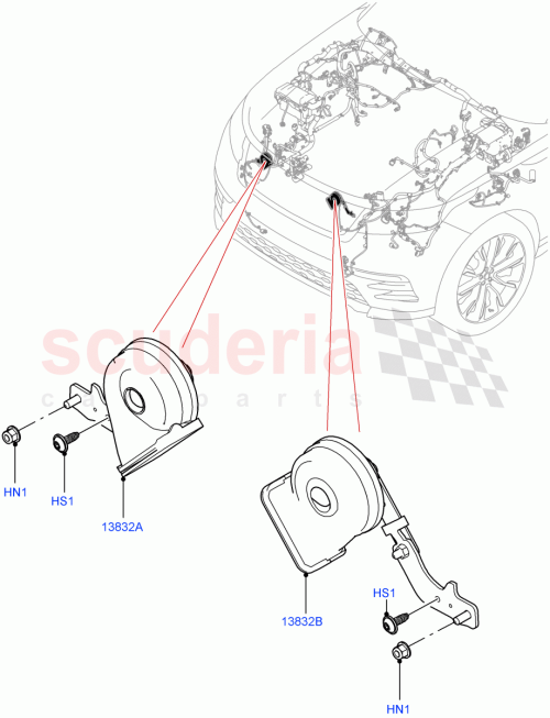 Part Diagram for Land Rover LR140861
