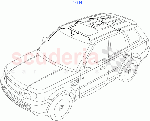 Part Diagram for Land Rover LR016003