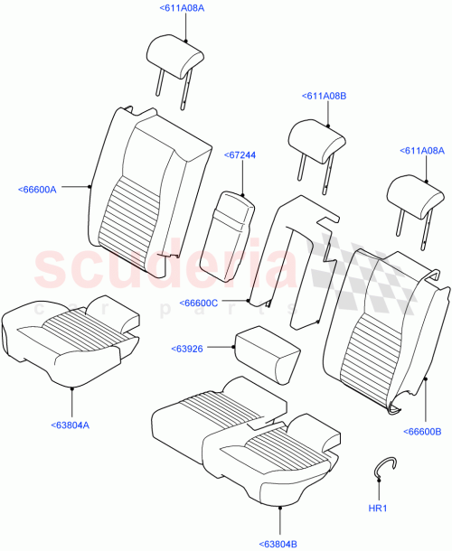Part Diagram for Land Rover LR097420