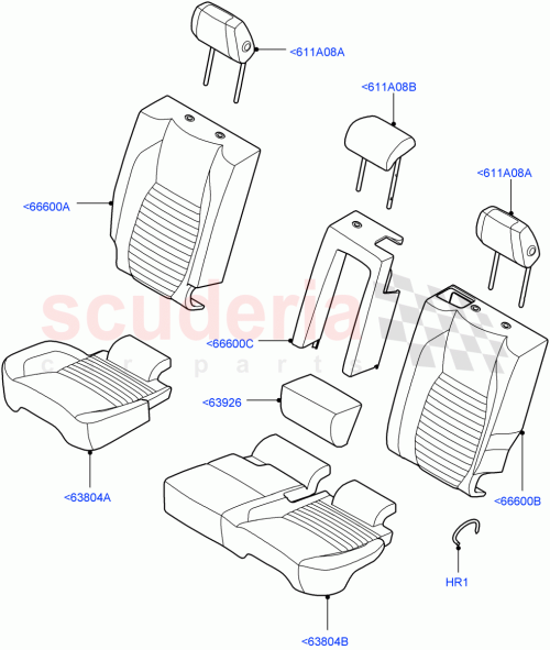 Part Diagram for Land Rover LR168212