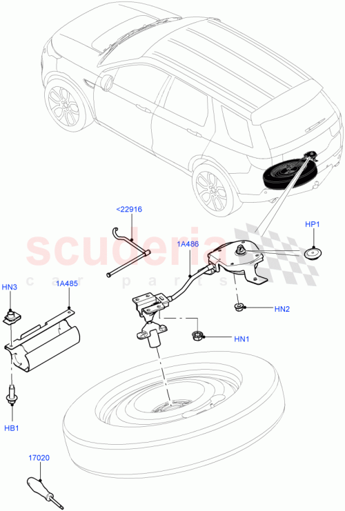 Part Diagram for Land Rover LR068133