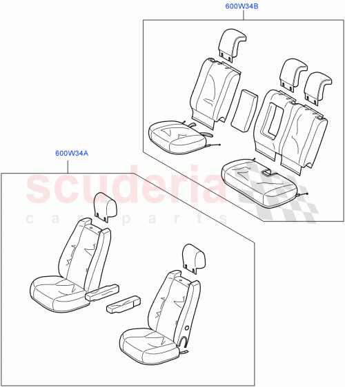 Part Diagram for Land Rover VPLWS0489