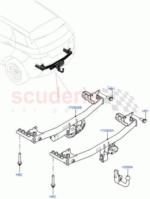 Part Diagram for Land Rover LR114241