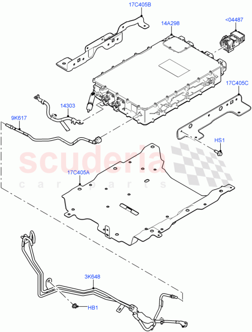 Part Diagram for Land Rover LR135614