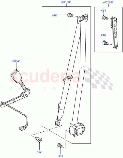 Part Diagram for Land Rover LR009270